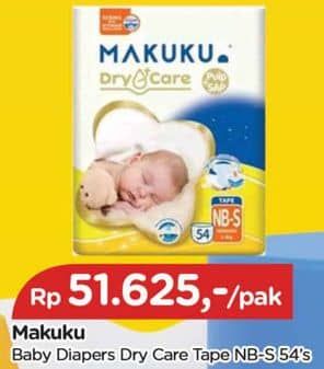 Promo Harga Makuku Dry & Care Perekat NB-S54 54 pcs - TIP TOP