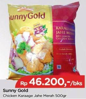Promo Harga SUNNY GOLD Chicken Karaage Jahe Merah 500 gr - TIP TOP