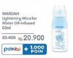 Promo Harga WARDAH Lightening Oil-Infused Micellar Water 50 ml - Indomaret