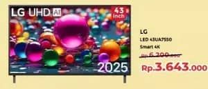 Promo Harga LG 43UA7550PSA  - Yogya