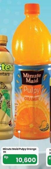 Promo Harga Minute Maid Juice Pulpy Orange 1000 ml - Carrefour