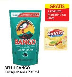 Promo Harga BANGO Kecap Manis 735 ml - Alfamart