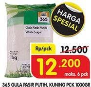 Promo Harga 365 Gula Pasir Kuning, Putih 1000 gr - Superindo