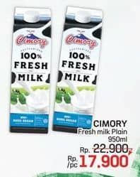 Promo Harga Cimory Fresh Milk Full Cream 950 ml - LotteMart