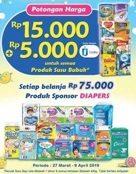 Promo Harga Diapers & Milk Fair  - Indomaret
