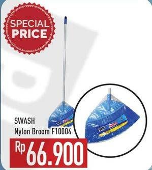 Promo Harga SWASH Nylon Broom F10004  - Hypermart