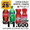 Promo Harga COCA COLA Minuman Soda 1500 ml - Giant