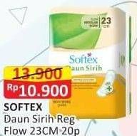 Promo Harga Softex Daun Sirih NonWing 23cm 20 pcs - Alfamart