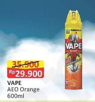 Promo Harga FUMAKILLA VAPE Aerosol Orange 600 ml - Alfamart