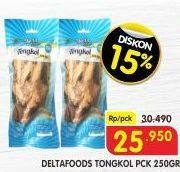 Promo Harga DELTAFOODS Tongkol Siap Makan 250 gr - Superindo