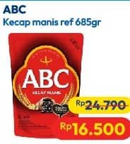 Promo Harga ABC Kecap Manis 685 ml - Hypermart