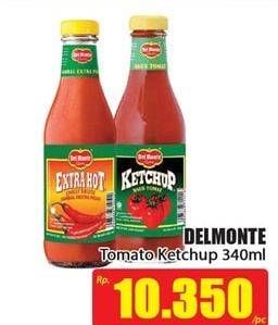 Promo Harga DEL MONTE Saus Tomat 340 ml - Hari Hari