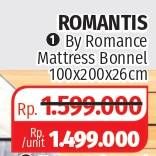 Promo Harga ROMANTICO Bonnel Mattress  - Lotte Grosir