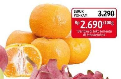 Promo Harga Jeruk Ponkam per 100 gr - Alfamidi