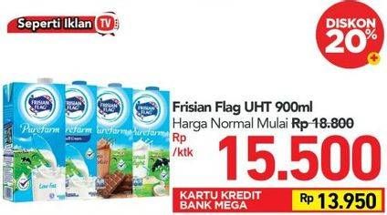 Promo Harga FRISIAN FLAG Susu UHT Purefarm 900 ml - Carrefour