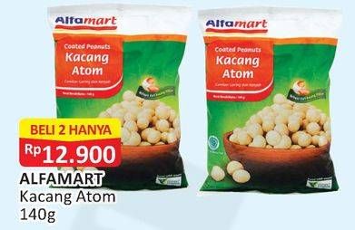 Promo Harga ALFAMART Kacang Atom per 2 pouch 140 gr - Alfamart