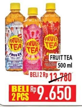 Promo Harga SOSRO Fruit Tea 500 ml - Hypermart