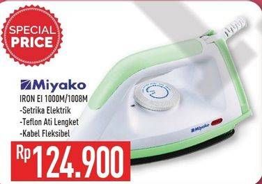 Promo Harga MIYAKO EI-1008M | Iron  - Hypermart
