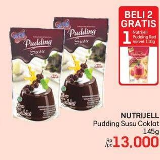 Promo Harga Nutrijell Pudding Susu Coklat 145 gr - LotteMart