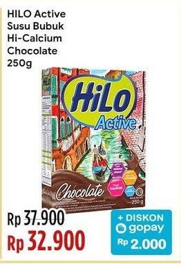 Promo Harga Hilo Active Chocolate 250 gr - Indomaret