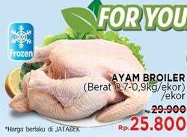 Promo Harga Ayam Broiler 900 gr - LotteMart