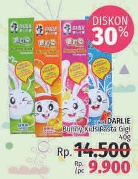 Promo Harga DARLIE Toothpaste Bunny Kids for Kid 40 gr - LotteMart