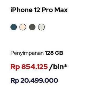 Promo Harga APPLE iPhone 12 Pro Max 1 pcs - iBox