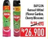 Promo Harga BAYGON Insektisida Spray Flower Garden, Cherry Blossom 600 ml - Hypermart