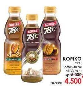 Promo Harga Kopiko 78C Drink All Variants 240 ml - LotteMart
