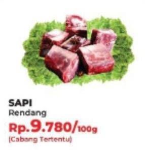 Promo Harga Daging Rendang Sapi Sapi per 100 gr - Yogya