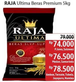 Promo Harga Raja Ultima Beras Slyp Super 5000 gr - Alfamidi