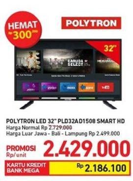 Promo Harga POLYTRON PLD32AD1508  - Carrefour