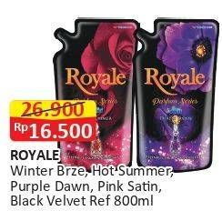 Promo Harga SO KLIN Royale Parfum Collection Winter Breeze, Hot Summer, Purple Dawn, Pink Satin, Black Velvet 800 ml - Alfamart