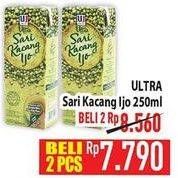 Promo Harga ULTRA Sari Kacang Ijo 250 ml - Hypermart
