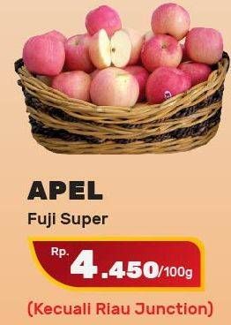 Promo Harga Apel Fuji Super per 100 gr - Yogya