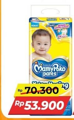 Promo Harga Mamy Poko Pants Xtra Kering S38, M32, L28 28 pcs - Alfamart