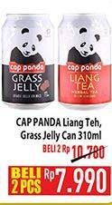 Promo Harga CAP PANDA Minuman Kesehatan Liang Teh, Cincau 310 ml - Hypermart