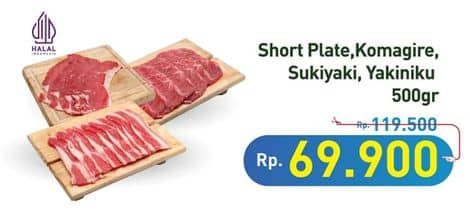 Beef Short Plate Slice