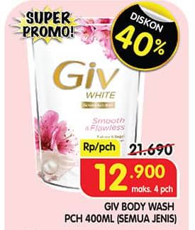 Promo Harga GIV Body Wash All Variants 400 ml - Superindo