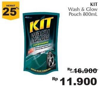 Promo Harga KIT Car Shampoo Wash & Glow 800 ml - Giant