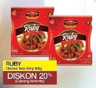 Promo Harga RUBY Chicken Tuna Wing 500 gr - Yogya