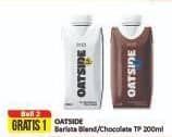 Promo Harga Oatside UHT Milk Barista Blend, Chocolate 200 ml - Alfamart