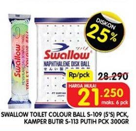 Promo Harga Swallow Naphthalene   - Superindo