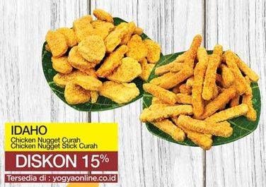 Promo Harga IDAHO Chicken Nugget Curah/Chicken Stick Curah  - Yogya