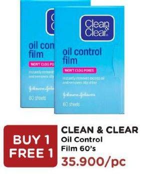 Promo Harga CLEAN & CLEAR Oil Control Film All Variants 60 pcs - Watsons