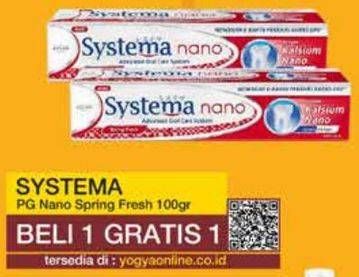 Promo Harga SYSTEMA Toothpaste Spring Fresh 120 gr - Yogya