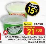 Karta Karta Kolang Kaling/Tape Ketan   Diskon 13%, Harga Promo Rp21.700, Harga Normal Rp24.990, Harga Mulai