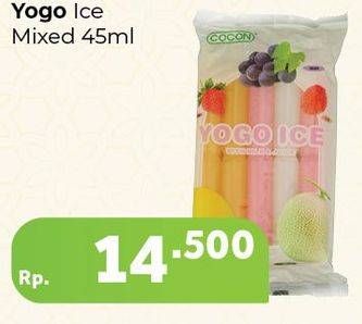 Promo Harga COCON Yogo Ice per 10 pcs 45 ml - Carrefour