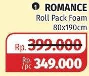 Promo Harga ROMANCE Roll Pack Foam 80 X 190 Cm  - Lotte Grosir