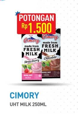 Promo Harga Cimory Susu UHT 250 ml - Hypermart